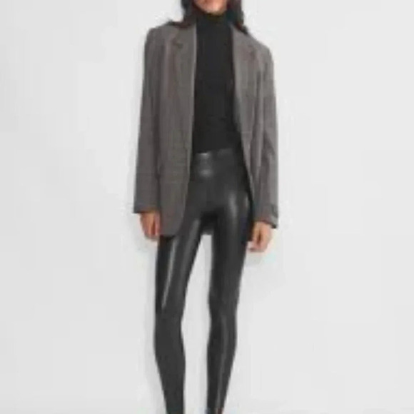 Wilfred Free Daria Pant High-waisted Vegan Leather leggings S - Picture 2 of 12